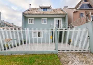 Casa com 3 quartos à venda na rua delegado naby paraná, 261, capão raso, curitiba, 136 m2 por r$ 740.000