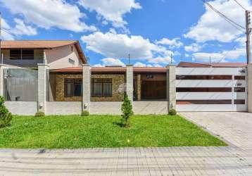 Casa com 4 quartos à venda na rua nicarágua, 2520, bacacheri, curitiba, 265 m2 por r$ 1.800.000