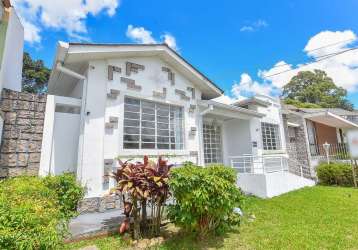 Casa com 3 quartos à venda na rua dom alberto gonçalves, 338, mercês, curitiba, 120 m2 por r$ 1.300.000