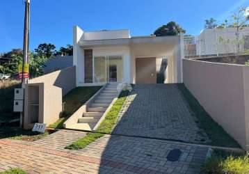 Casa com 3 quartos à venda na rua lídio oltramari, 317, fraron, pato branco, 96 m2 por r$ 430.000