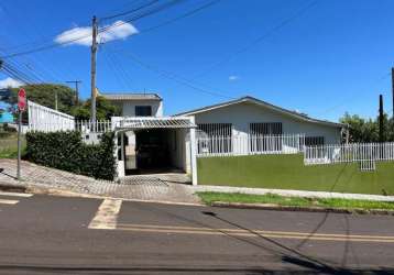 Casa com 5 quartos à venda na rua dos lírios, 525, novo horizonte, pato branco, 220 m2 por r$ 390.000