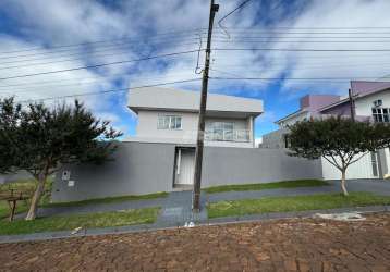 Casa com 4 quartos à venda na rua carlos tumeleiro, 296, parque do som, pato branco, 259 m2 por r$ 1.648.000