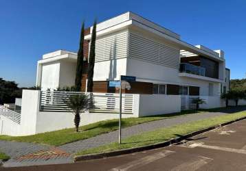 Casa com 3 quartos à venda na rua joão oldoni, 265, parque do som, pato branco, 270 m2 por r$ 1.595.000