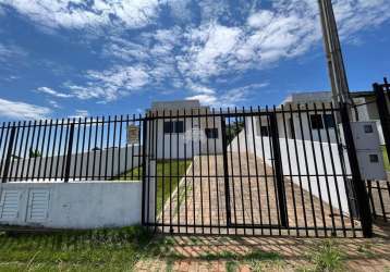 Casa com 2 quartos à venda na rua emilia rosa pietrobelli, 288, planalto, pato branco, 57 m2 por r$ 287.000