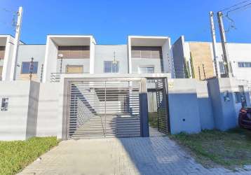 Casa em condomínio fechado com 3 quartos à venda na rua josé mariano dos santos, 597, estância pinhais, pinhais, 118 m2 por r$ 699.000