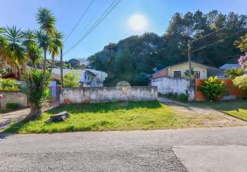 Terreno à venda na rua dinarte de jesus, 402, pilarzinho, curitiba, 480 m2 por r$ 275.000