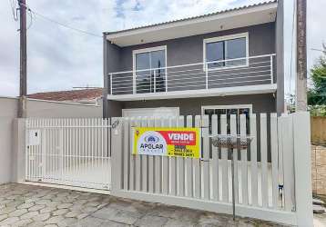 Casa com 3 quartos à venda na rua atalaia, 1331, guaraituba, colombo, 107 m2 por r$ 415.000