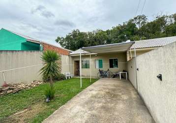 Casa com 3 quartos à venda na rua do flamboyant, 200, parque do embu, colombo, 54 m2 por r$ 280.000