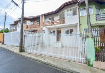 Casa em condomínio fechado com 3 quartos à venda na rua senegália, 134, atuba, colombo, 96 m2 por r$ 320.000