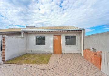 Casa com 2 quartos à venda na rua josé ribeiro baptista, 153, campo de santana, curitiba, 53 m2 por r$ 240.000