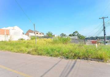 Terreno à venda na rua juruviara, 613, gralha azul, fazenda rio grande, 450 m2 por r$ 330.000