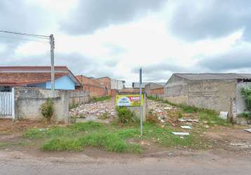 Terreno à venda na rua joão voytovici, 351, guatupê, são josé dos pinhais, 432 m2 por r$ 330.000