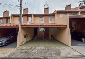 Casa em condomínio fechado com 3 quartos à venda na rua elias moyses schelela, 537, uberaba, curitiba, 125 m2 por r$ 470.000