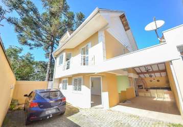 Casa em condomínio fechado com 3 quartos à venda na rua coronel josé carvalho de oliveira, 409, uberaba, curitiba, 172 m2 por r$ 849.000