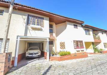 Casa em condomínio fechado com 3 quartos à venda na rua santo bozzi, 556, xaxim, curitiba, 130 m2 por r$ 540.000