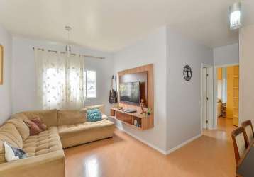 Apartamento com 2 quartos à venda na rua abrão winter, 208, xaxim, curitiba, 53 m2 por r$ 270.000