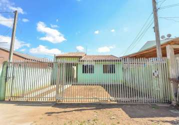 Casa com 3 quartos à venda na rua luís bertoldi, 538, campo de santana, curitiba, 67 m2 por r$ 260.000