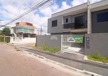 Casa com 3 quartos para alugar na rua ladislau luka, 295, cidade industrial, curitiba, 86 m2 por r$ 2.200