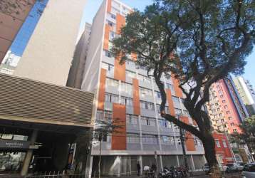 Apartamento com 2 quartos para alugar na rua doutor pedrosa, 264, centro, curitiba, 114 m2 por r$ 2.000