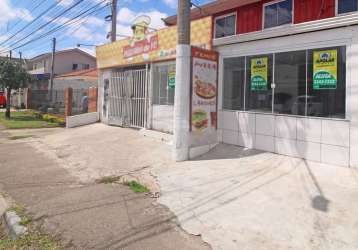 Ponto comercial para alugar na rua joão batista zagonel passos, 957, xaxim, curitiba, 100 m2 por r$ 5.000