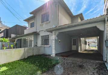 Casa com 4 quartos para alugar na rua brigadeiro franco, 327, mercês, curitiba, 230 m2 por r$ 6.000