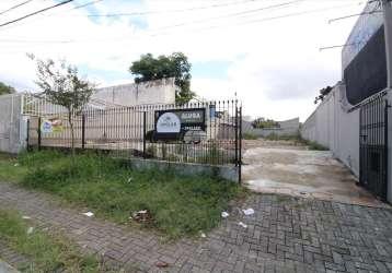 Terreno comercial para alugar na avenida santa bernadethe, 1970, fanny, curitiba, 432 m2 por r$ 3.700