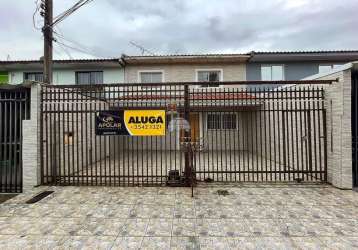 Casa com 3 quartos para alugar na rua professor antônio martins franco, 137, novo mundo, curitiba, 87 m2 por r$ 3.000