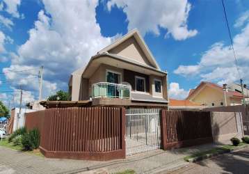 Casa com 3 quartos para alugar na rua cajá-manga, 842, uberaba, curitiba, 116 m2 por r$ 3.100