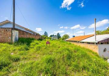 Terreno à venda na rua nigéria, 18, conjunto habitacional monsenhor francisco gorski, campo largo, 200 m2 por r$ 110.000