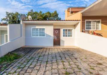 Casa em condomínio fechado com 2 quartos à venda na rua joao stukas, 3461, centro, campo largo, 50 m2 por r$ 259.000