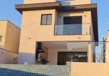 Casa com 3 dormitórios à venda, 259 m² por r$ 2.800.000 - new ville - santana de parnaíba/sp