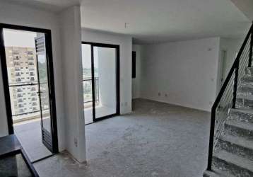 Cobertura com 2 dormitórios à venda, 118 m² por r$ 1.250.000 - tamboré - barueri/sp