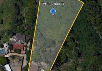 Área à venda, 6500 m² por r$ 590.000,00 - estância são francisco - itapevi/sp