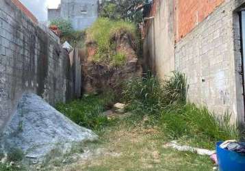 Terreno à venda, 125 m² por r$ 165.000 - jardim camila - jandira/sp