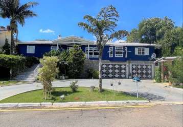 Casa com 4 dormitórios à venda, 600 m² por r$ 2.290.000,00 - parque dom henrique - cotia/sp