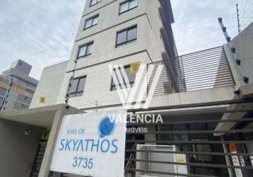 Res. ilha de skyathos | 2 dorm | suíte | vaga | 68 m² priv | portão - curitiba/pr