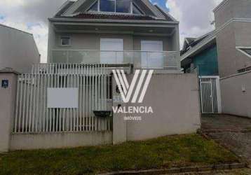 Sobrado | 3 suítes | vaga | 151 m² priv | atuba - curitiba/pr