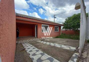 Casa com 3 dormitórios à venda, 63 m² por r$ 295.000,00 - gralha azul - fazenda rio grande/pr