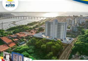 Apartamento à venda, cond. altos do são francisco - aptos com 2 quartos - 58m² - porcelanato - área