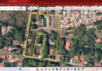 Terreno a venda no santa barbara - 20.160m² - plano - acesso asfaltado