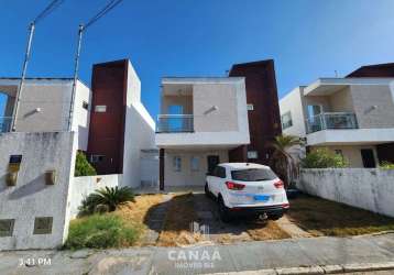 Vende excelente casa no condominio portal do araçagy ii - 3 suítes - mobiliada