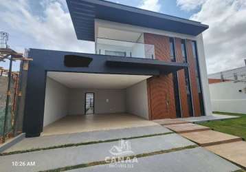 Casa duplex de alto padrão à venda no cond. damha - 4 suítes - fino acabamento