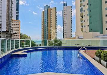 Apartamento locação anual semi mobiliado, balneário camboriú