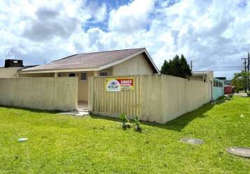 Casa com 3 quartos à venda na rua água verde, 235, piçarras, guaratuba, 120 m2 por r$ 250.000