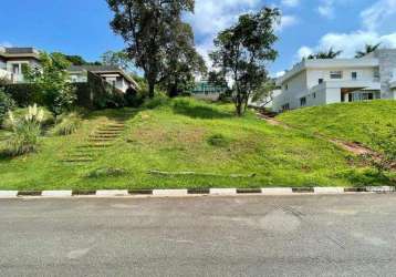 Terreno 700m²(v) - condomínio parque das artes - jardim indaiá - embu das artes - sp