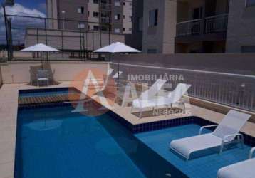 Apartamento com 2 dormitórios - condomínio residencial prosperitá - nossa senhora das graças - cotia