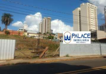 Terreno comercial para alugar no centro, piracicaba , 1569 m2 por r$ 15.000