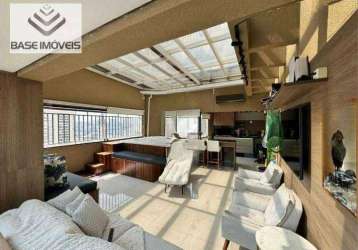 Penthouse à venda, 140 m² por r$ 1.700.000,00 - ipiranga - são paulo/sp