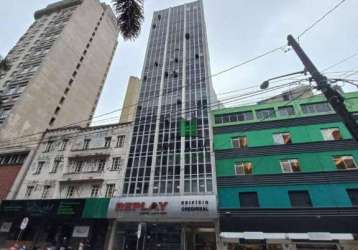 Sala para alugar, 36 m² por r$ 850,00/mês - centro - curitiba/pr