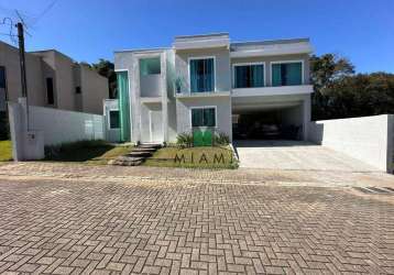 Casa com 4 dormitórios à venda, 273 m² por r$ 1.480.000,00 - rondinha - campo largo/pr